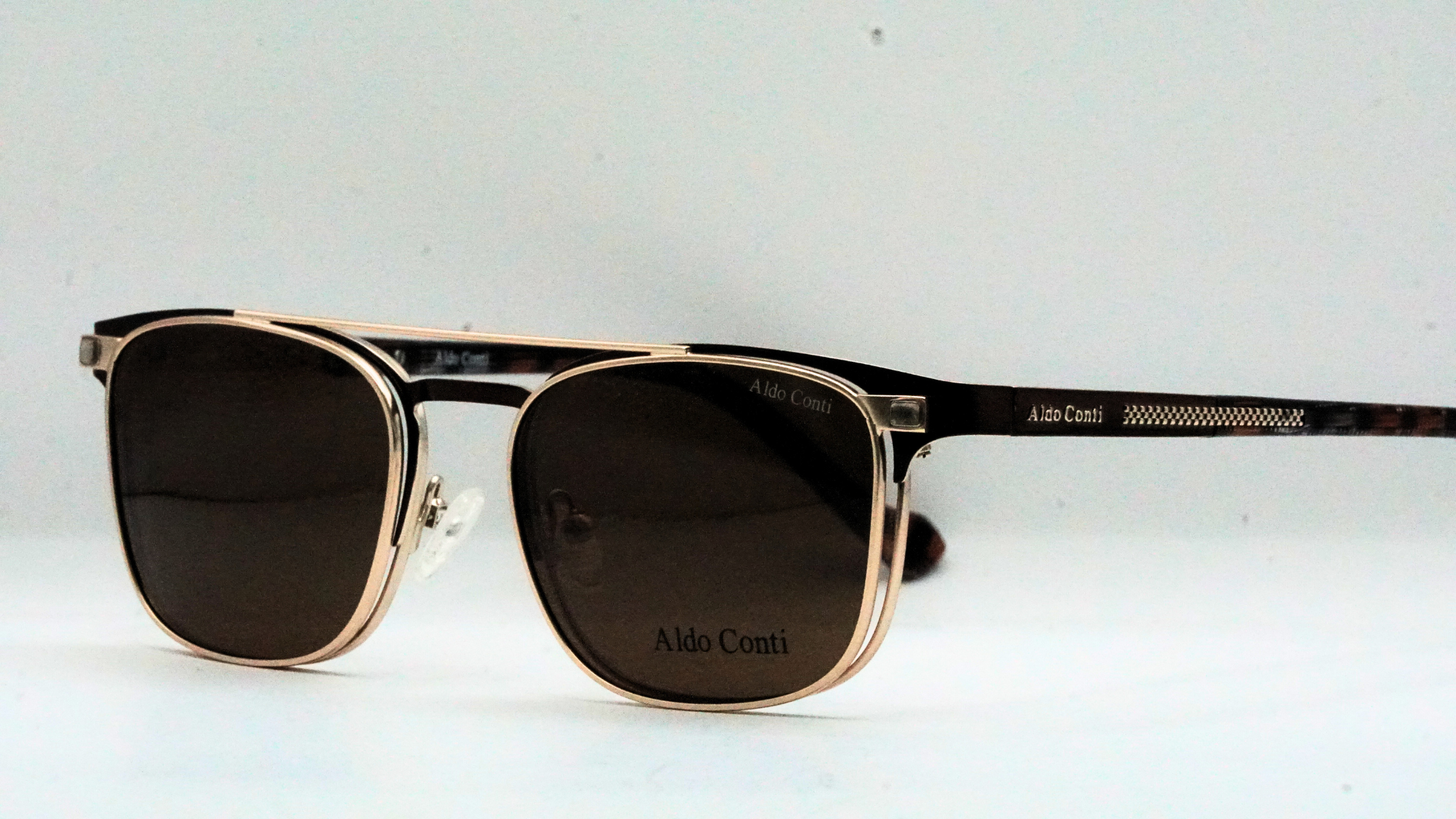 ALDO CONTI VAL.X0218.0BRN.54 CLIP ON
